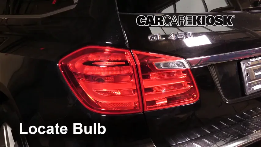 2013 Mercedes-Benz GL450 4.6L V8 Turbo Lights Turn Signal - Rear (replace bulb)